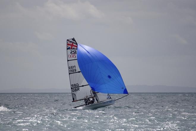 Hugh Shone and Hannah Tattersall - 2015 Volvo Noble Marine RS800 National Championship © Beer SC